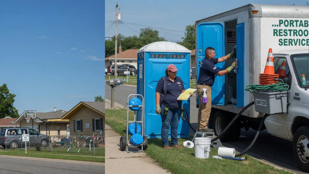 Portable Toilet Rental in Gilbertville, IA near me